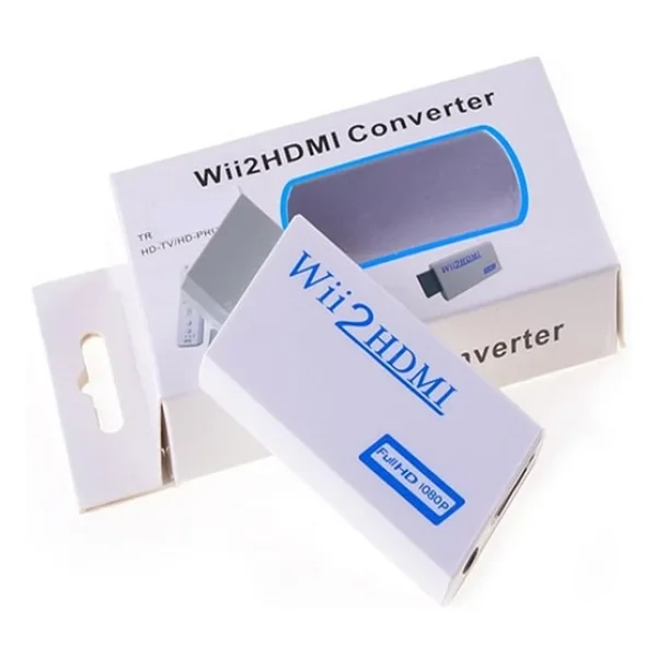 Nintendo Wii Hdmi HD TV Kablo Çevirici Dönüştürücü Adaptör - Görsel 4