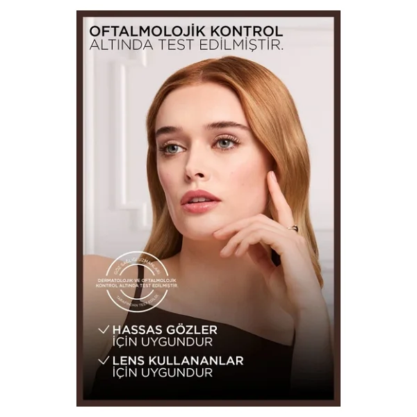 L'oreal Paris Panorama Chromatic Hacim Veren Brun Leather Maskara - Görsel 9