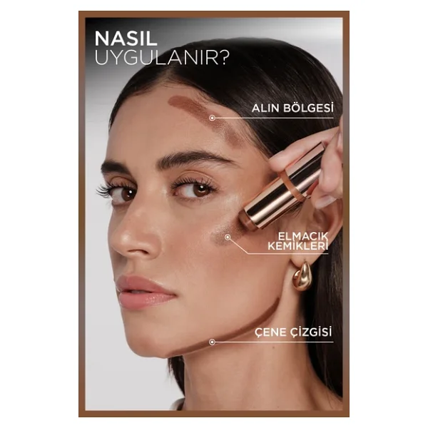 L'oreal Paris Lumi Le Soleil Stick Bronzer - Görsel 5
