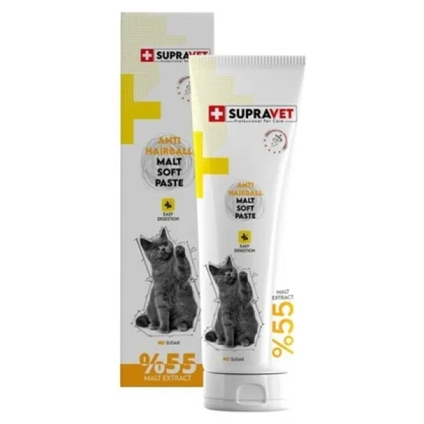 Supravet Anti Hairball 100 Gr Malt Kedi Macunu - Görsel 3