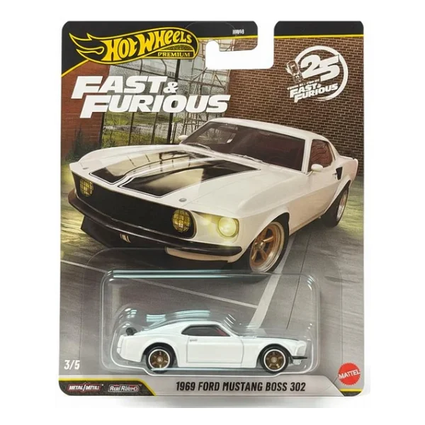 Hot Wheels Fast And Furious Premium 25. Yıl 1969 Ford Mustang Boss 302 Hnw46-Jhw72 - Görsel 4