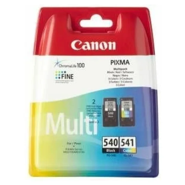 Canon Pg-540+Cl-541 Renkli + Siyah 2'li Set Kartuş - Görsel 4