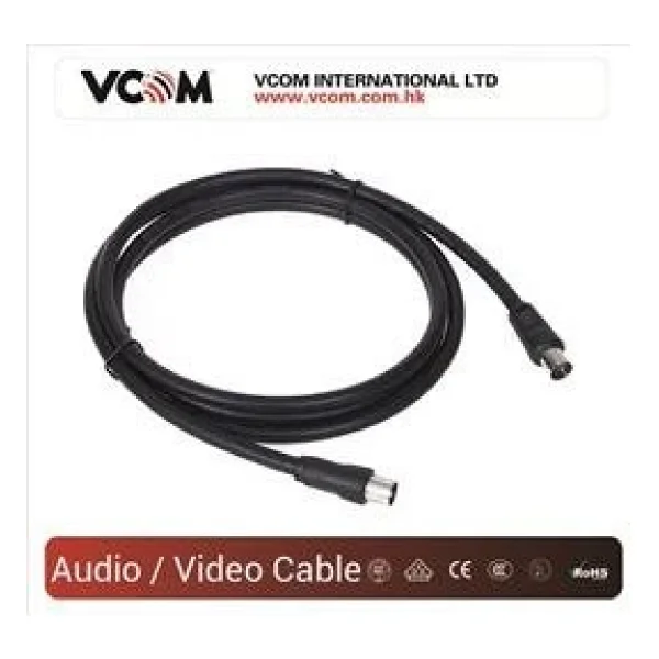Vcom Cv602-B 5mt Analog Siyah TV Uzatma - Görsel 4