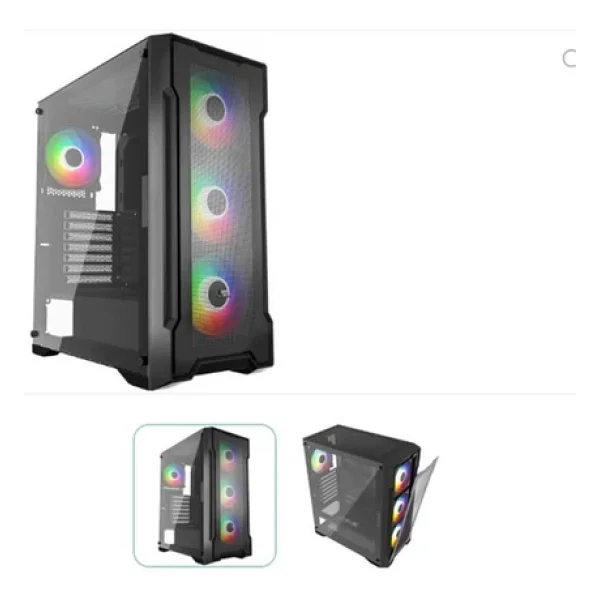 Gamebooster Falcon GB-A750b Argb Fanlı 750 W Atx Oyuncu Kasası - Görsel 3