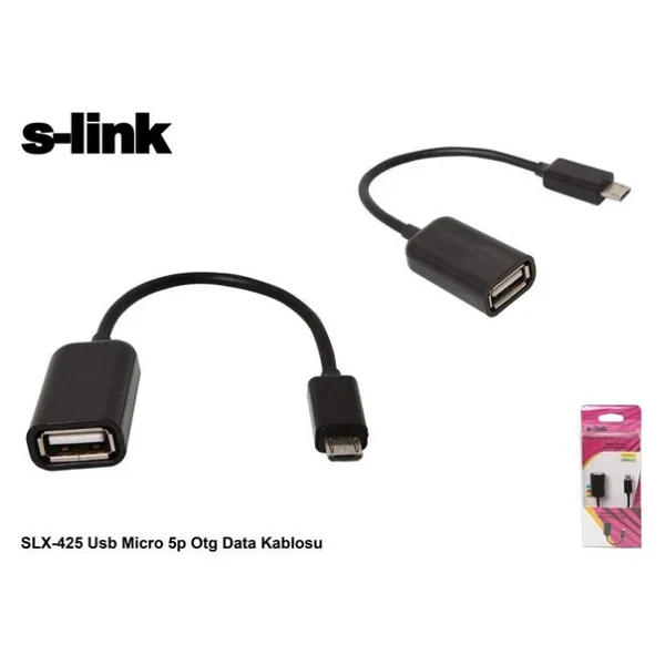 Ss-Linklink Slx-425 USB Micro 5p Otg Data Kablosu - Görsel 3