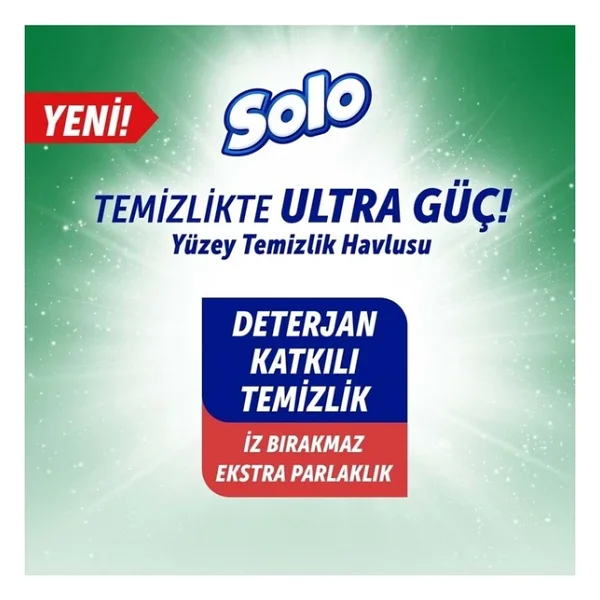 Solo Sedir Ağacı & Yasemin Esintisi Yüzey Temizlik Havlusu 100 Yaprak - Görsel 10