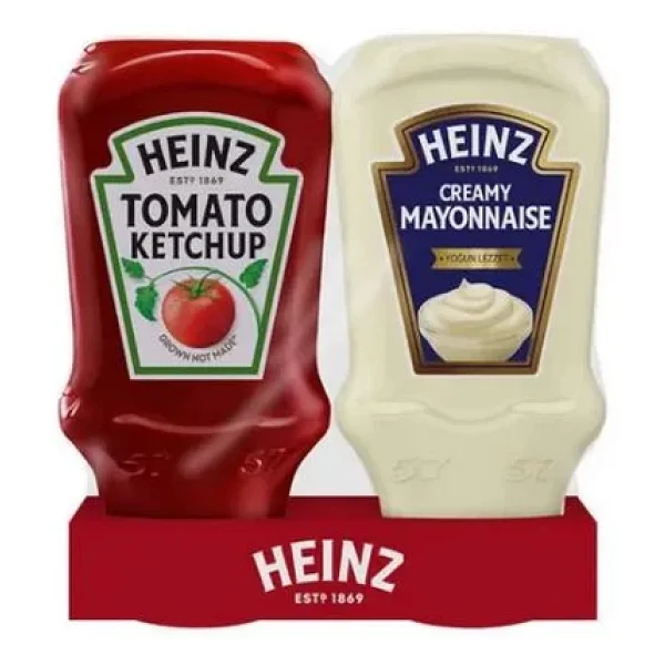Heinz 375 Gr Ketçap + 330 Gr Mayonez - Görsel 3