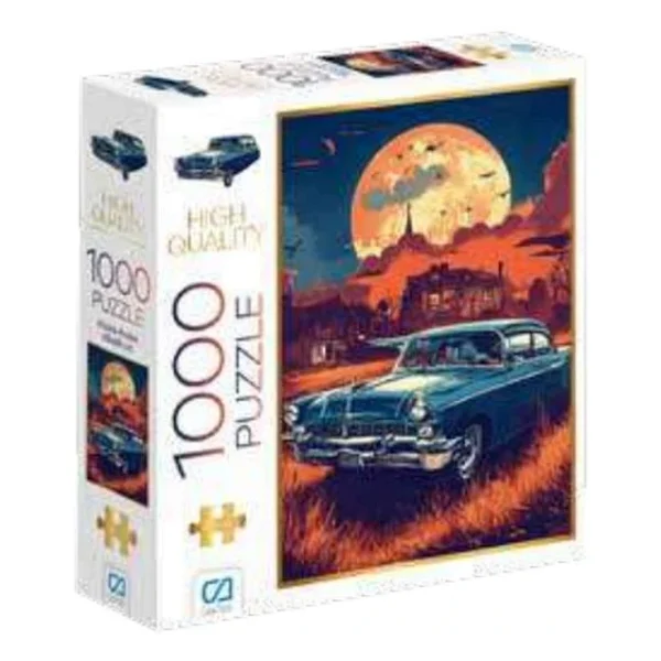 Ca Games Ca.7056 Klasik Araba 1000 Parça Puzzle - Görsel 4