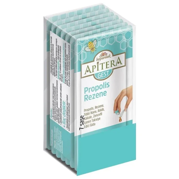 Balparmak Apitera Gest 7 Saşe X 7 G ( Propolis, Rezene, Tıbbi Nane, Kekik, Kakule, Zencefil) - Görsel 5