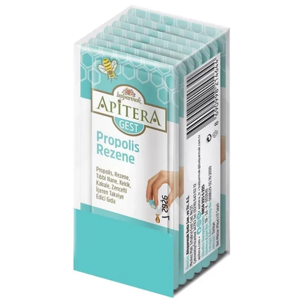 Balparmak Apitera Gest 7 Saşe X 7 G ( Propolis, Rezene, Tıbbi Nane, Kekik, Kakule, Zencefil) - Görsel 4