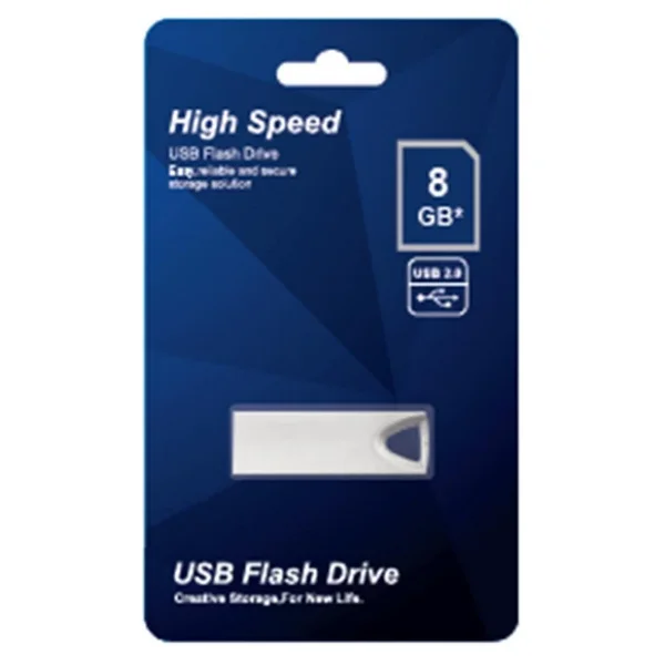 Elba 8gb Metal 2.0 USB Flash Bellek - Görsel 3