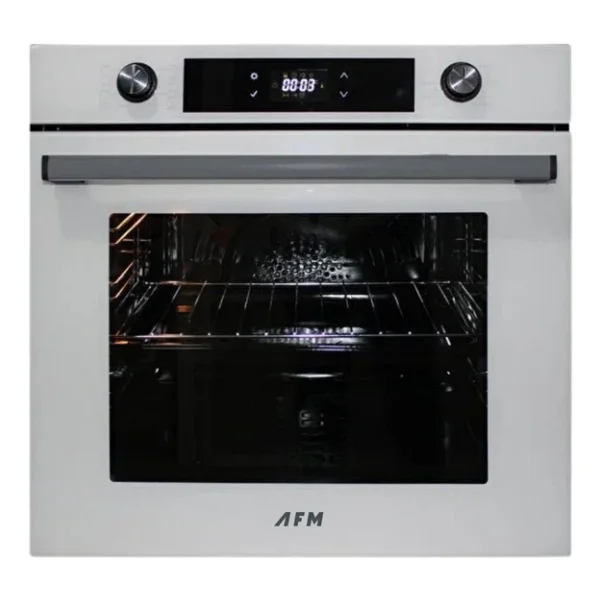 Afm Tech Hira Elektrikli Vitroseramik Turbo Beyaz Dijital Ankastre Set ( Fm3301 + V6-04 + Fm7701) - Görsel 2