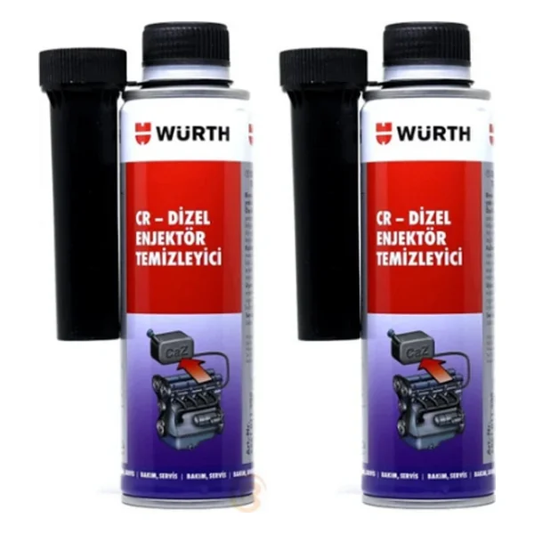 Würth 300 Ml 2'li Dizel Enjektör Temizleyici - Görsel 6