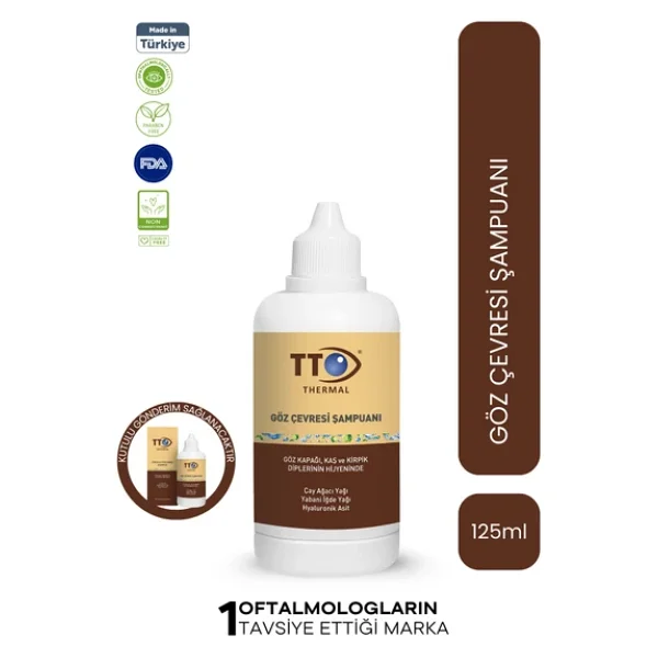 Tto Thermal 125 Ml Göz Çevresi Şampuanı - Görsel 3