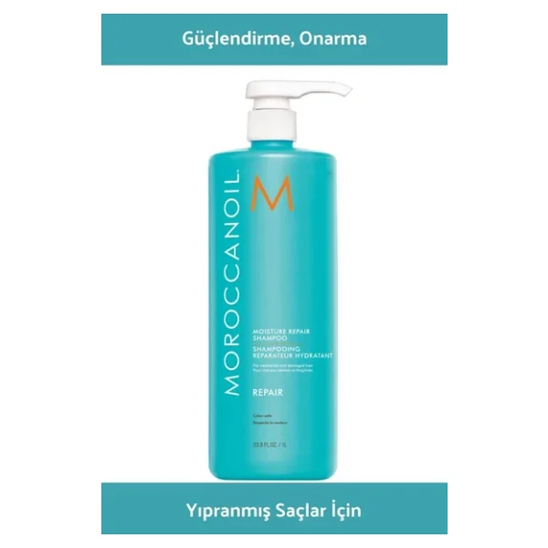 Moroccanoil Moisture Repair Onarıcı Nem Veren Şampuan 1000 Ml - Görsel 4