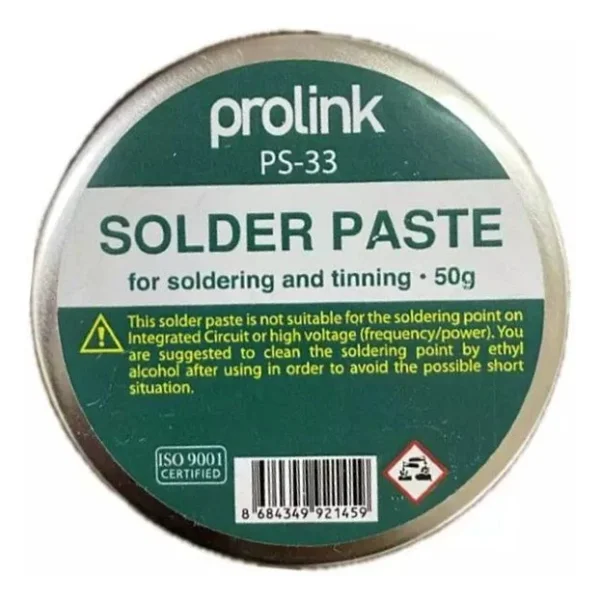 Prolink Ps-33 50 Gr Lehim Pastası - Görsel 4