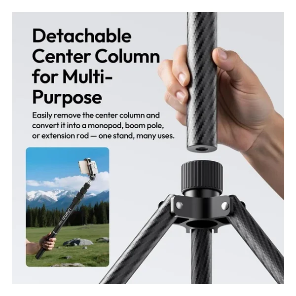 Ulanzi T230 Reversible Leg Işık Ayağı Tripod - T145 - Görsel 9