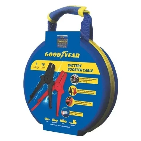 Goodyear Akü Takviye Kablosu 3 Metre - Görsel 3