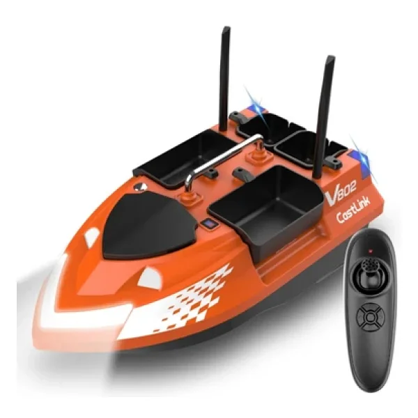 Keseroğlu Sazan Yemleme (Tekne Ve Botu)Flytec V802 4 Kabin 3kg Yük 500m 12000mah Pil Rc Kumandalı (Konumsuz) - Görsel 4
