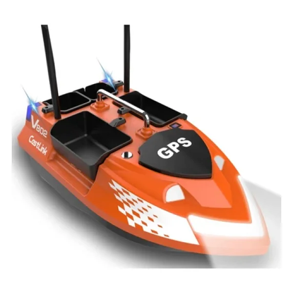 Keseroğlu Sazan Yemleme (Tekne Ve Botu)Flytec V802 4 Kabin 3kg Yük 500m 12000mah Pil Rc Kumandalı (Konumsuz) - Görsel 6
