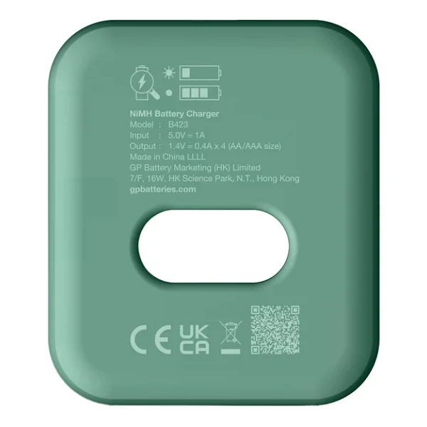 Gp Recyko B423 Pil Şarj Aleti + 2600 mAh 4'lü Şarjlı Aa Kalem Pil - Görsel 6