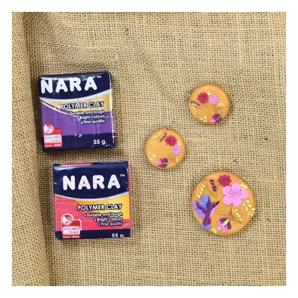 Nara Polimer Kil 55 Gram Pm18 Hot Pink X 6 Adet - Görsel 4