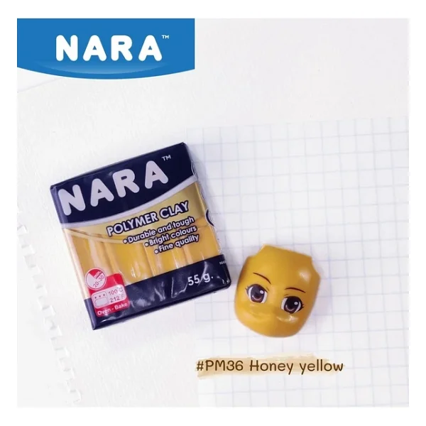 Nara Polimer Kil 55 Gram Pm36 Honey Yellow X 6 Adet - Görsel 4