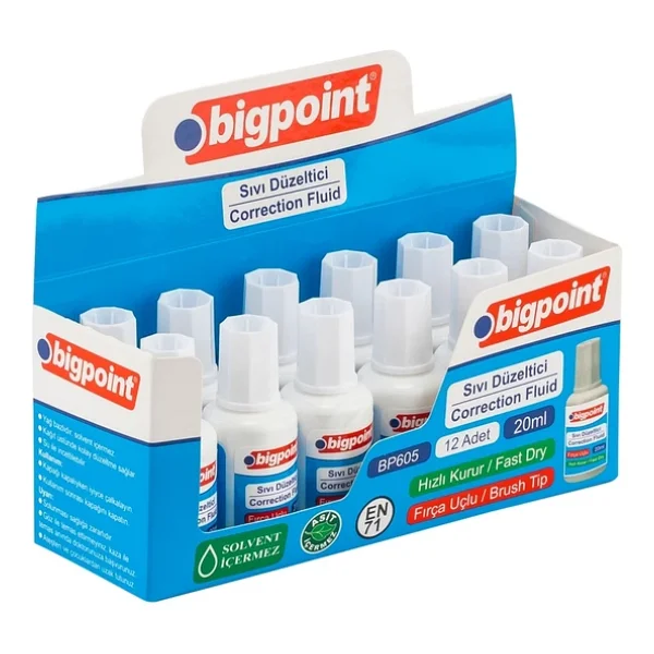 Bigpoint Sıvı Silici 20 Ml X 12 Adet - Görsel 2