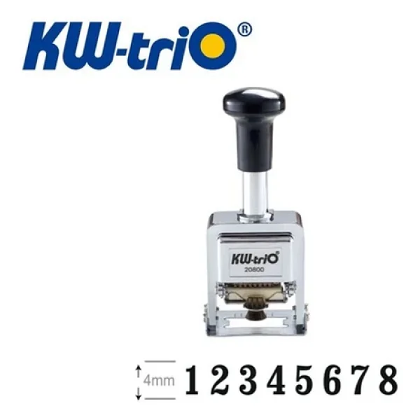 Kw-Trıo 02080 Numaratör ( 8 Haneli) - Görsel 3