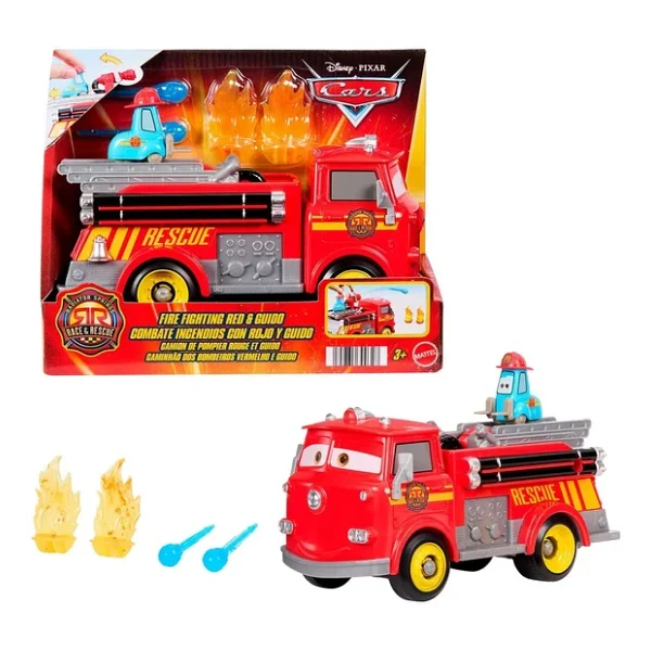 Disney Cars Kahraman Araçlar İtfaiye Aracı Jfl54 - Görsel 3