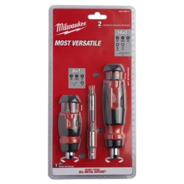 Milwaukee T4932492811 Cırcırlı İkili Tornavida Seti - Görsel 5