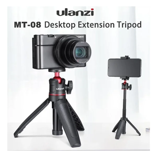 Ulanzi Mt-08 Mini Ayarlanabilir Masaüstü Tripod - Görsel 6