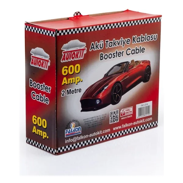 Autokit Akü Takviye Kablosu 600 Amper - Fa1-014 - Görsel 5