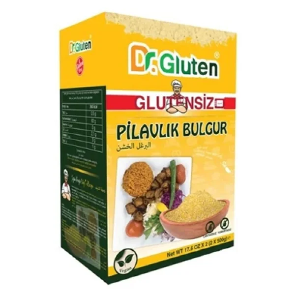 Dr. Gluten Glutensiz Pilavlık Bulgur 1 Kg - Görsel 2