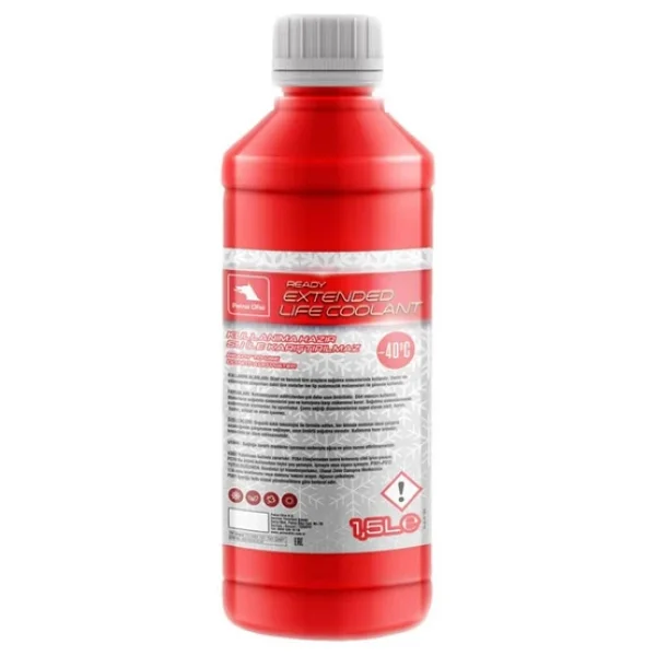 Petrol Ofisi Ready Extended Life Coolant -40 Derece 1.5 Lt Kırmızı Antifriz - Görsel 3