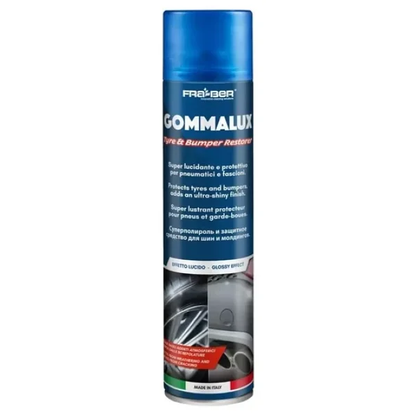 Fra-Ber Gommalux Uzun Süreli Lastik Parlatıcı Ve Koruyucu Sprey - 600 Ml - Görsel 3