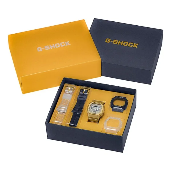 Casio G-Shock Dwe-5600hg-1dr Altın Erkek Kol Saati - Görsel 7