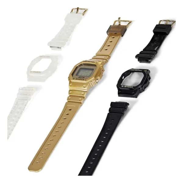 Casio G-Shock Dwe-5600hg-1dr Altın Erkek Kol Saati - Görsel 10