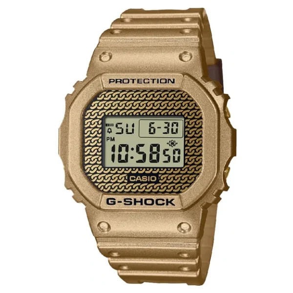 Casio G-Shock Dwe-5600hg-1dr Altın Erkek Kol Saati - Görsel 5