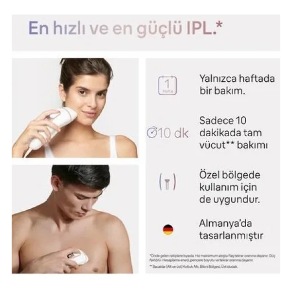 Braun Skin I-Expert Pl7253 Ipl Lazer Epilasyon Aleti - Görsel 8