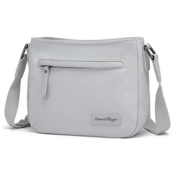 Smart Bags Twill Dimi Kumaş Postacı Kadın Çantası 3324 - Görsel 3