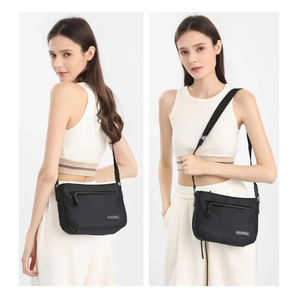 Smart Bags Twill Dimi Kumaş Postacı Kadın Çantası 3324 - Görsel 5