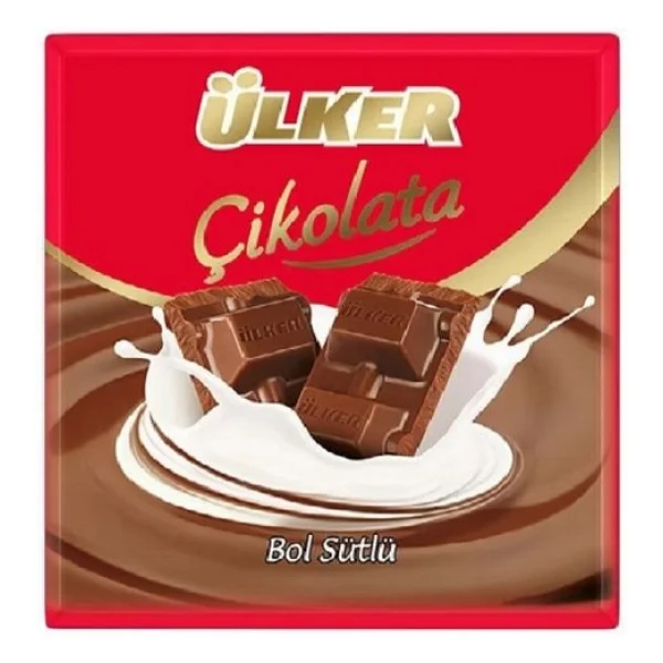 Ülker Sütlü Kare Çikolata 60 Gr - Görsel 5