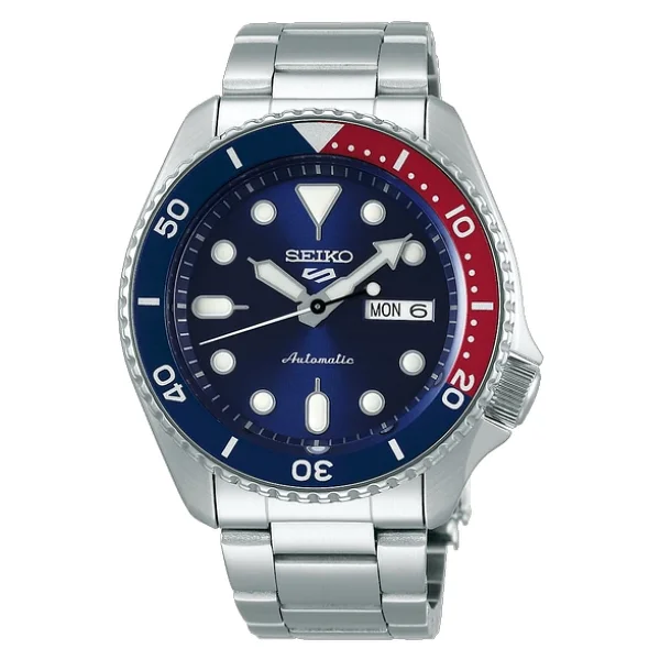 Seiko 5 Sports Skx Srpd53k Çelik Kordon Mavi Erkek Kol Saati - Görsel 4
