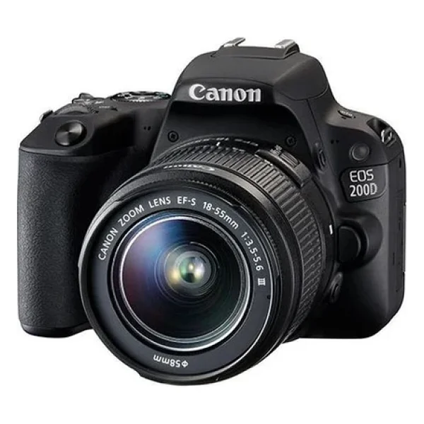 Canon Eos 200d + 18-55mm Lens Dslr Fotoğraf Makinesi - Görsel 3