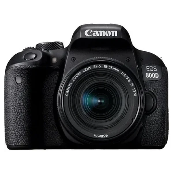 Canon Eos 800d + 18-55mm Lens Dslr Fotoğraf Makinesi - Görsel 6