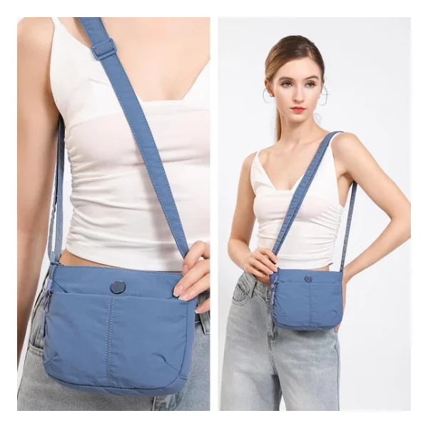 Smart Bags Mikro Poly Kumaş Postacı Kadın Çantası 3340 - Görsel 7