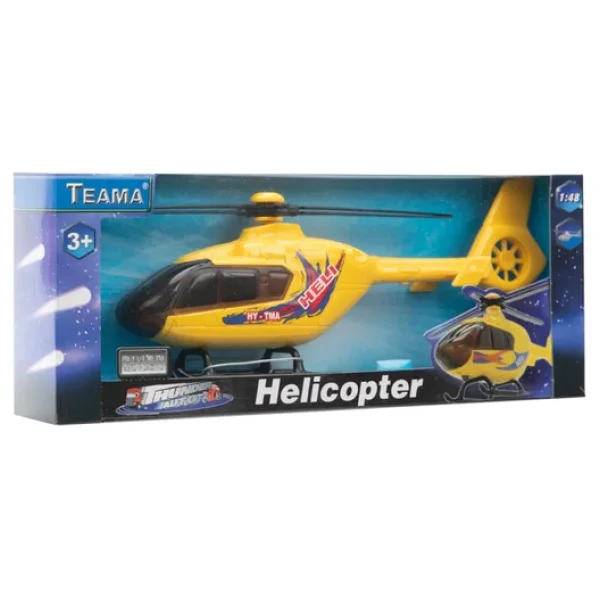 Kutulu Plastik Sarı Helikopter - Görsel 2