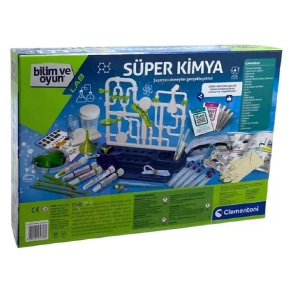 Clementoni Bilim Ve Oyun Süper Kimya 64737 - Görsel 8
