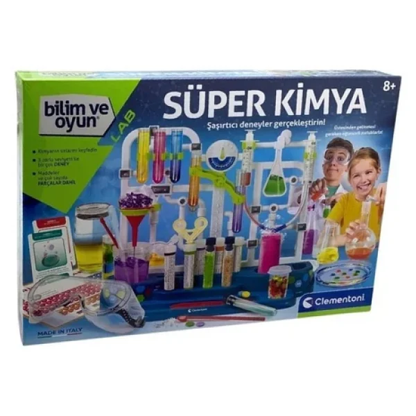 Clementoni Bilim Ve Oyun Süper Kimya 64737 - Görsel 7